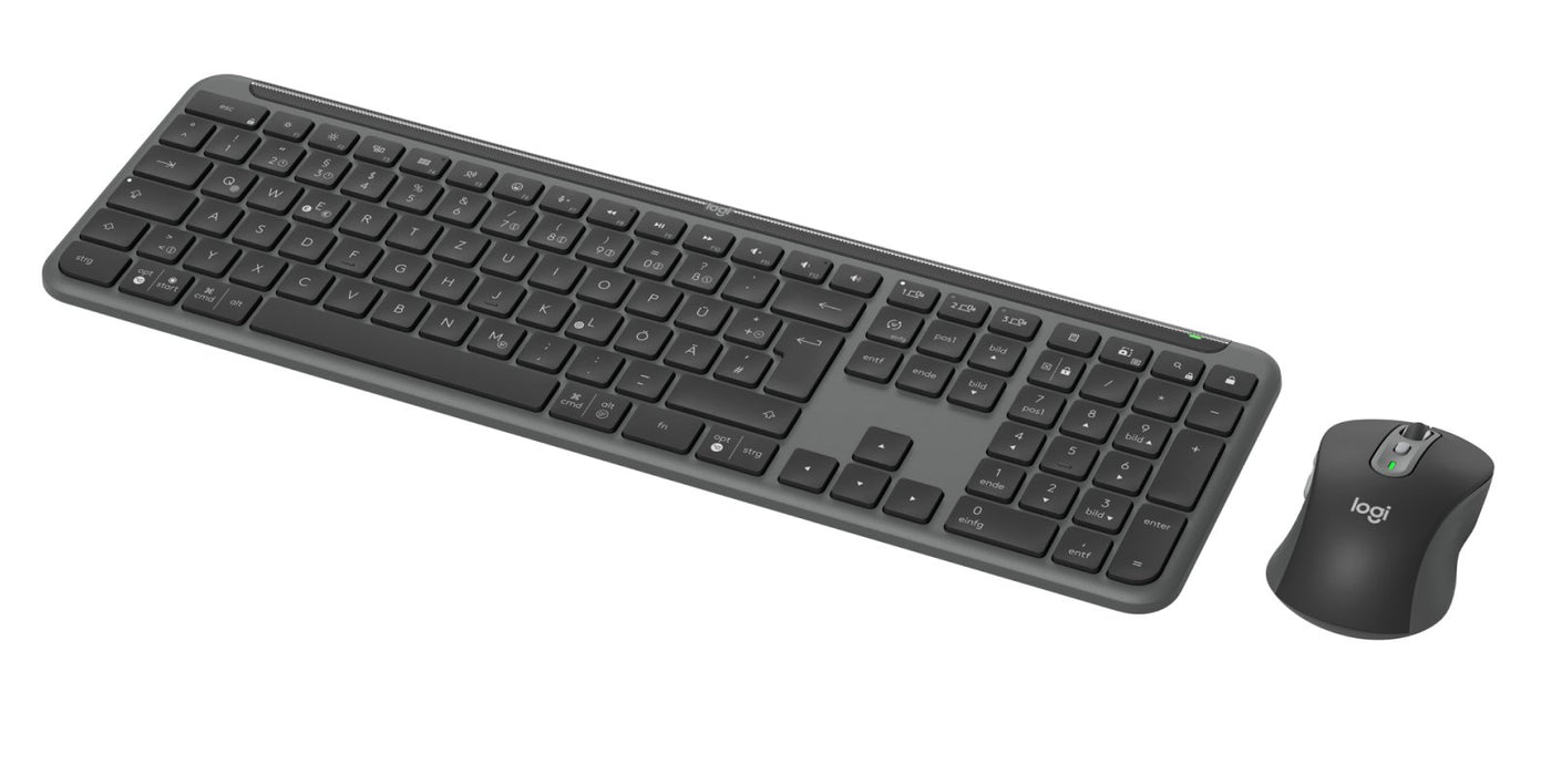 EAN 5099206119383 - Logitech 920-012504 teclado Ratón incluido Oficina RF Wireless + Bluetooth QWERTZ Alemán Grafito imagen 2