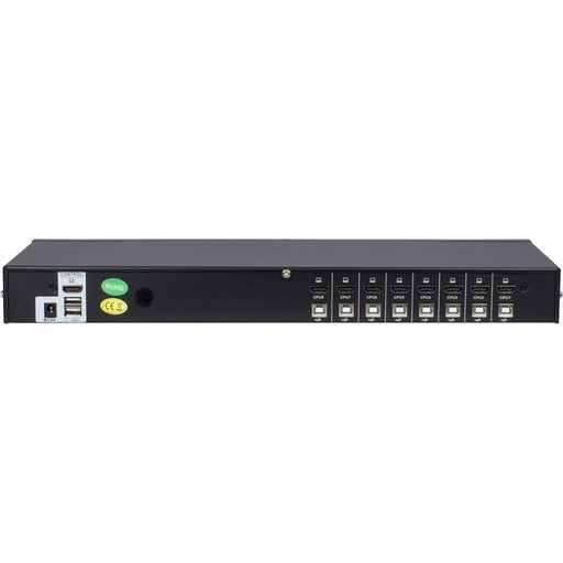 EAN 4260455645737 - Inter-Tech AS-9108HA interruptor KVM Montaje en rack Negro imagen 2
