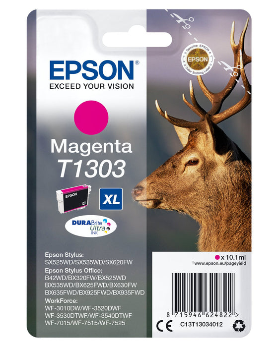 EAN 8715946624822 - Epson Stag T1303 cartucho de tinta 1 pieza(s) Original Alto rendimiento (XL) imagen 1