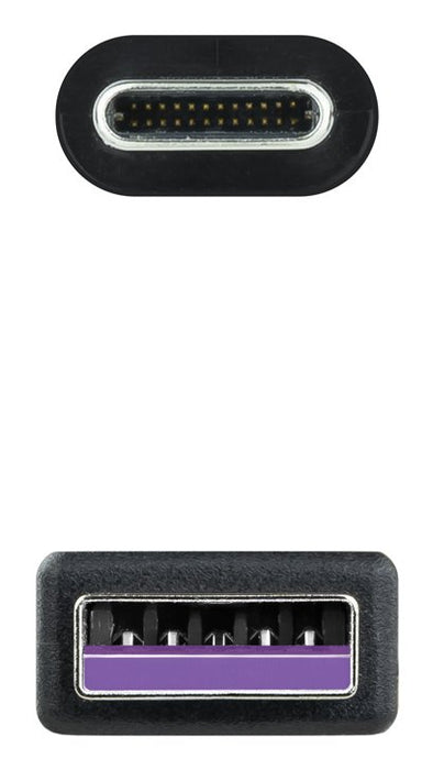 EAN 8433281014718 - Nanocable 10.01.2101-L150 cable USB USB 2.0 1,5 m USB C USB A imagen 3