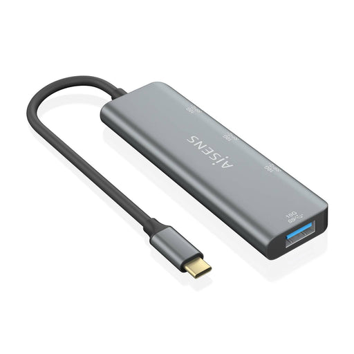 EAN 8436574709841 - AISENS A109-0764 hub de interfaz USB 3.2 Gen 2 (3.1 Gen 2) Type-C 10000 Mbit/s imagen 1