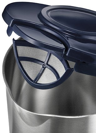 EAN 4011689180187 - Unold 18018 tetera eléctrica 1,5 L 2200 W Azul, Acero inoxidable imagen 5