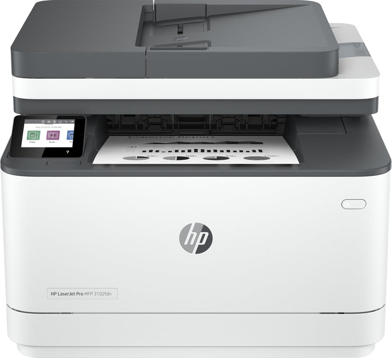 EAN 0195122461744 - HP LaserJet Pro MFP 3102fdn Laser A4 1200 x 1200 DPI 33 ppm imagen 1