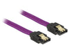 EAN 4043619836918 - DeLOCK 83691 cable de SATA 0,5 m SATA 7-pin Púrpura imagen 2