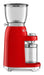 EAN 8017709318000 - Smeg CGF11RDEU molinillo de café 150 W Rojo, Transparente imagen 5