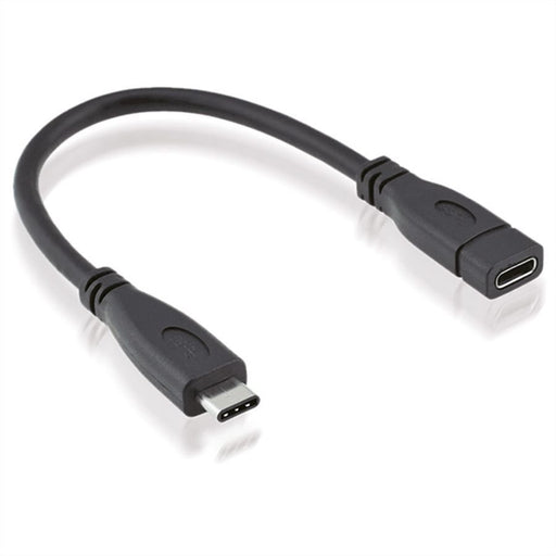 EAN 7611990151455 - ROLINE 11.02.9015 cable USB USB 3.2 Gen 2 (3.1 Gen 2) 0,15 m USB C Negro imagen 1