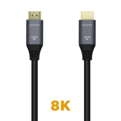 EAN 8436574704624 - AISENS A150-0426 cable HDMI 1 m HDMI tipo A (Estándar) Negro, Gris imagen 2