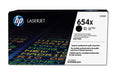 EAN 0886112501174 - HP 654X High Yield Black Original LaserJet Toner Cartridge cartucho de tóner 1 pieza(s) imagen 1