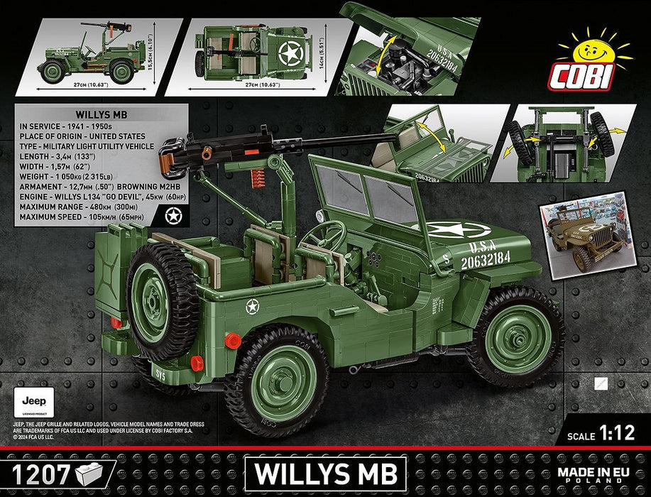 EAN 5902251028053 - COBI Willys MB imagen 6
