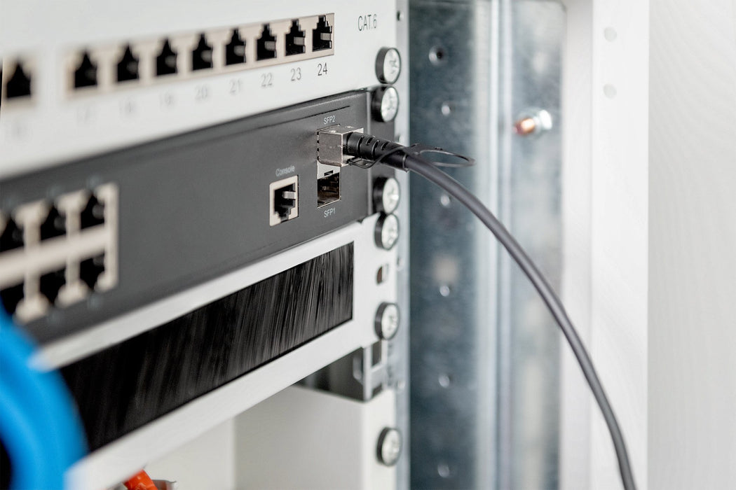 EAN 4016032445999 - Digitus DN-81226 Cable de fibra óptica e InfiniBand SFP+ Negro imagen 2