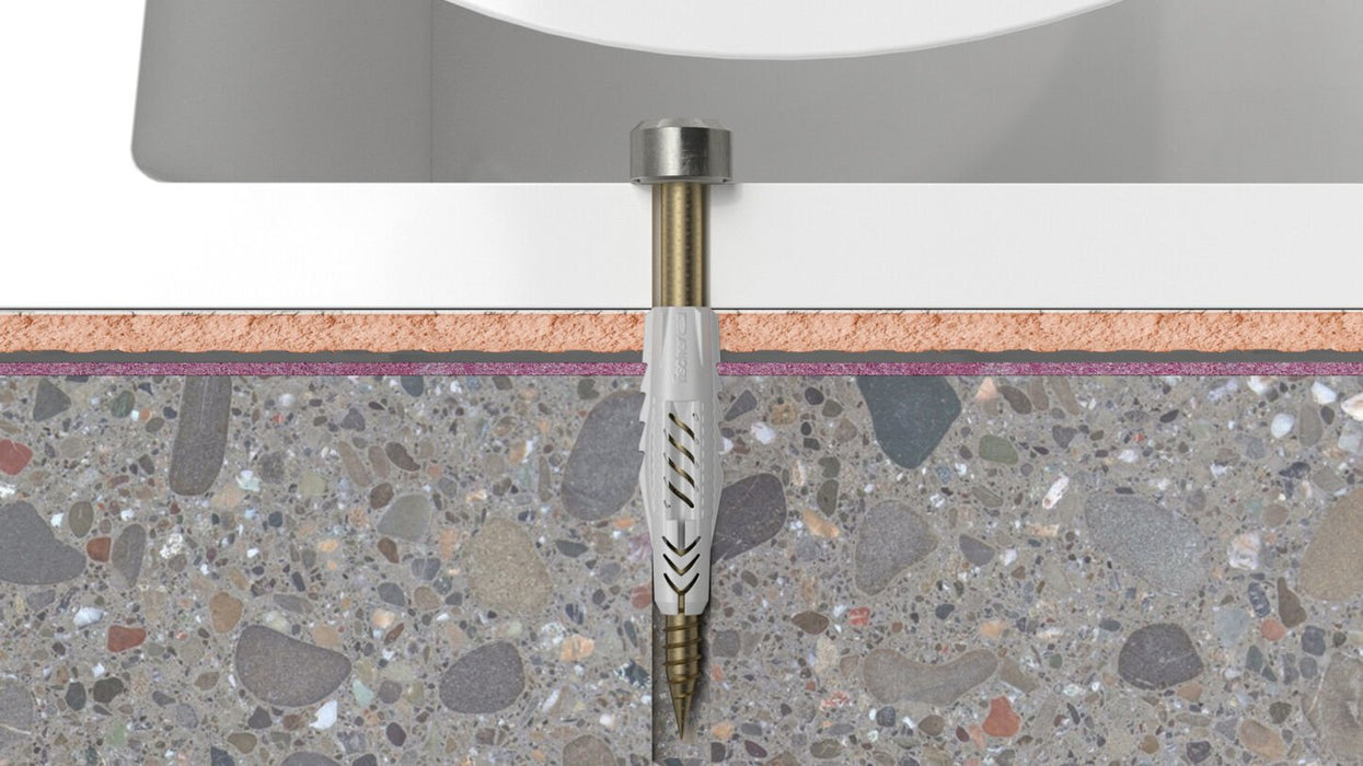 EAN 4006209836286 - Fischer 83628 tornillo de anclaje y taco 2 pieza(s) Juego de enchufes de pared y tornillos imagen 5