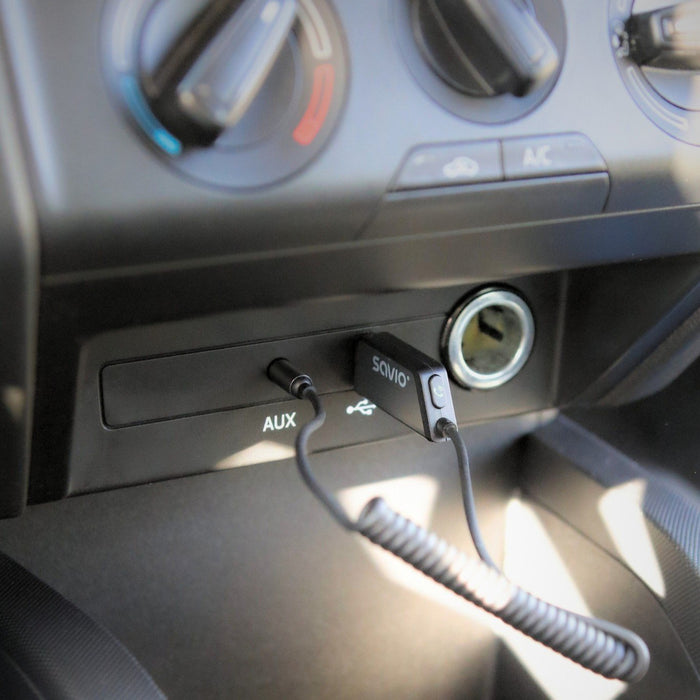 EAN 5901986048442 - Savio TR-16 transmisor FM 2400 - 2483,5 MHz Bluetooth Negro, Plata imagen 12