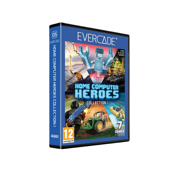 EAN 5060990240249 - Blaze Home Computer Heroes Collection 1 Colección Evercade imagen 1