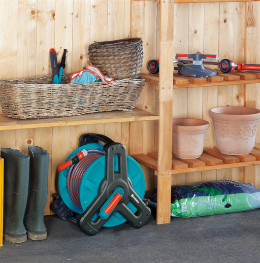 EAN 4078500800709 - Gardena 8007-20 carrete de manguera de jardín Carrete de pie Verde imagen 2