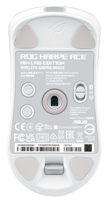 EAN 4711387136560 - ASUS ROG Harpe Ace Aim Lab Edition ratón Juego Ambidextro RF Wireless + Bluetooth + USB Type-C Opto-mecán imagen 2
