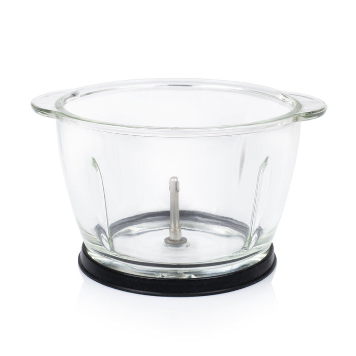 EAN 8713016083630 - Princess 221051 picadora eléctrica de alimentos 1 L 300 W Negro, Acero inoxidable, Transparente imagen 10