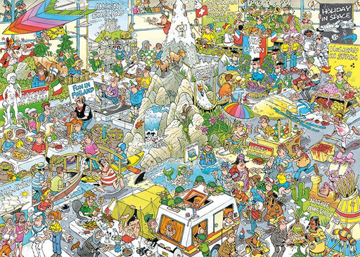 EAN 8710126190517 - Jan van Haasteren The Holiday Fair 1000 pcs Puzzle rompecabezas 1000 pieza(s) Humor imagen 2