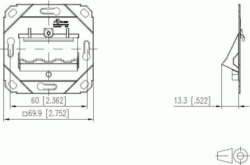 EAN 4250184105930 - BTR NETCOM 1309141200-E toma de corriente Plata imagen 3