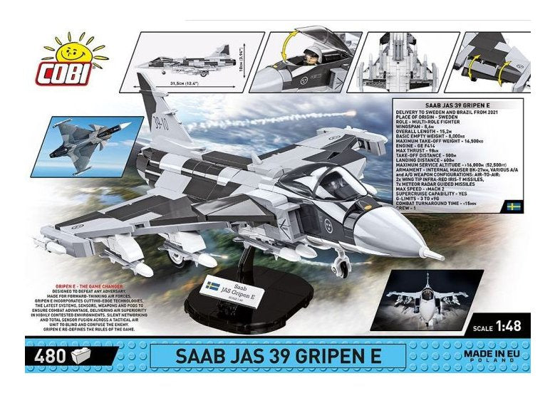 EAN 5902251058203 - COBI Saab JAS 39 Gripen E imagen 6