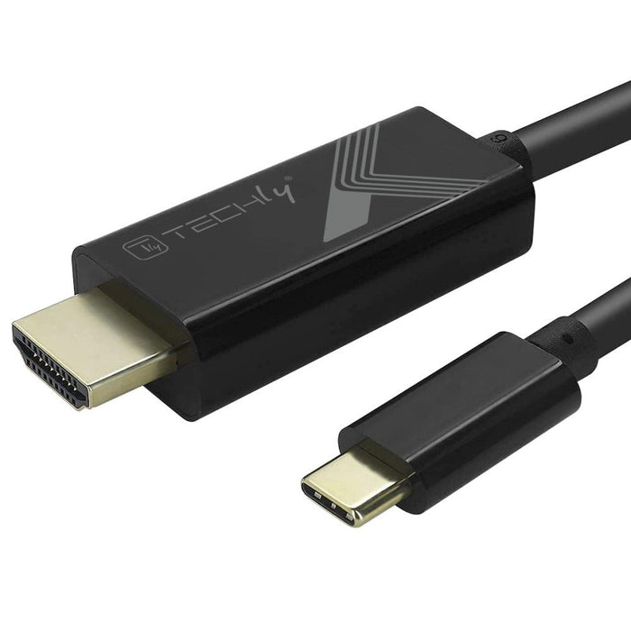EAN 8051128106312 - Techly IADAP USBC-HDMI2TY Adaptador gráfico USB 3840 x 2160 Pixeles Negro imagen 1