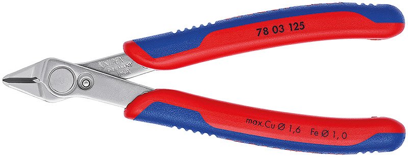 EAN 4003773035381 - Knipex 78 03 125 alicate Alicate diagonal de corte imagen 1