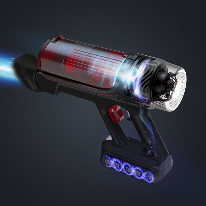 EAN 3221616046245 - Rowenta RH2077 Aspiradora escoba 2 en 1 Batería Secar Sin bolsa 0,4 L 250 W Negro, Rojo imagen 14