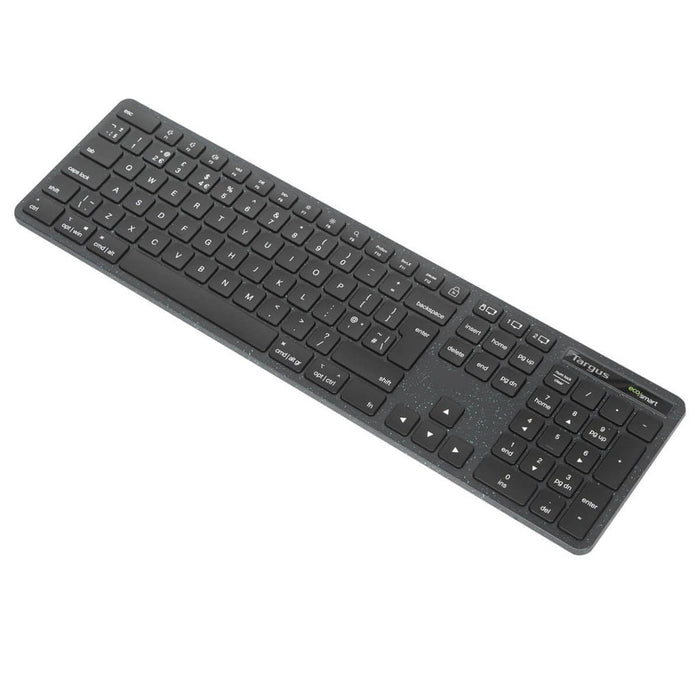 EAN 5063194001388 - Targus EcoSmart AKB873UK teclado Universal RF Wireless + Bluetooth QWERTY Inglés del Reino Unido Negro imagen 3
