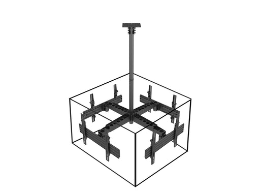 EAN 4015867207994 - Equip 650372 soporte para pantalla de señalización 165,1 cm (65") Negro imagen 2