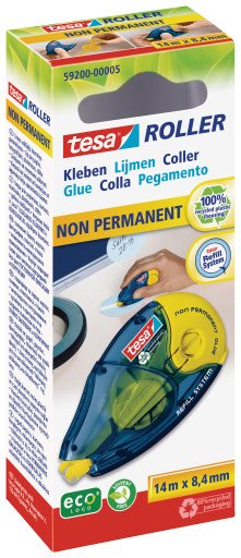 EAN 4042448110947 - TESA 59200 corrección de películo/cinta 14 m Amarillo imagen 1