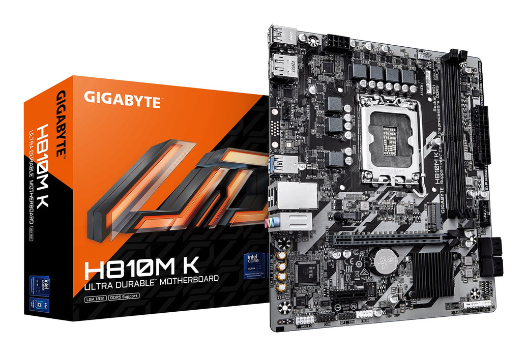 EAN 4719331868697 - GIGABYTE H810M K placa base Intel H810 LGA 1851 (Socket V1) micro ATX imagen 1