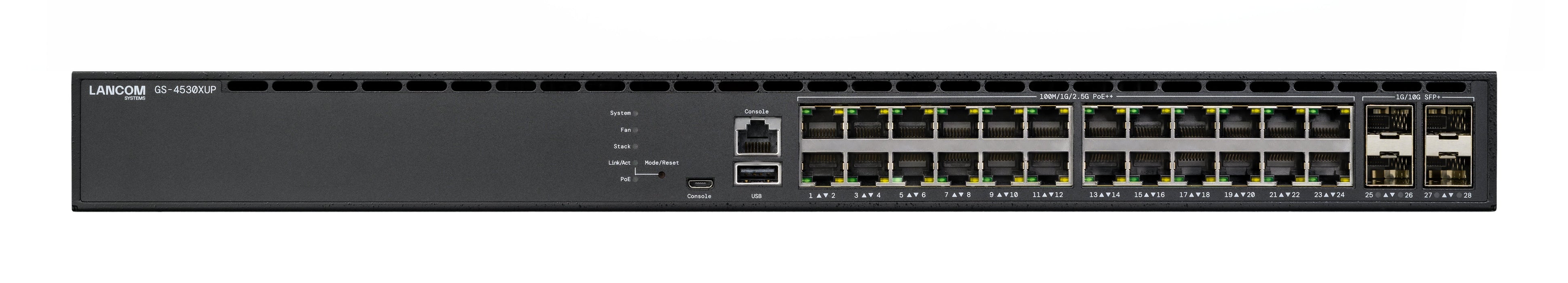 EAN 4044144618833 - LANCOM GS-4530XUP Gestionado L3 2.5G Ethernet (100/1000/2500) Energía sobre Ethernet (PoE) 1U Negro imagen 1