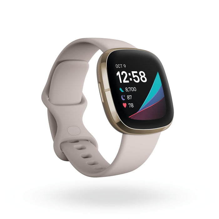 EAN 811138036973 - Fitbit Sense 4,01 cm (1.58") AMOLED 40 mm Digital Pantalla táctil Blanco Wifi GPS (satélite) imagen 1