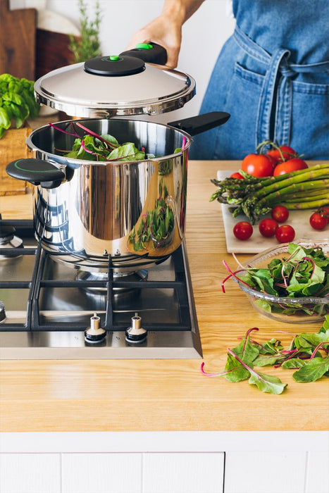 EAN 8435092427862 - Monix M911002 olla a presión 6 L Acero inoxidable imagen 5