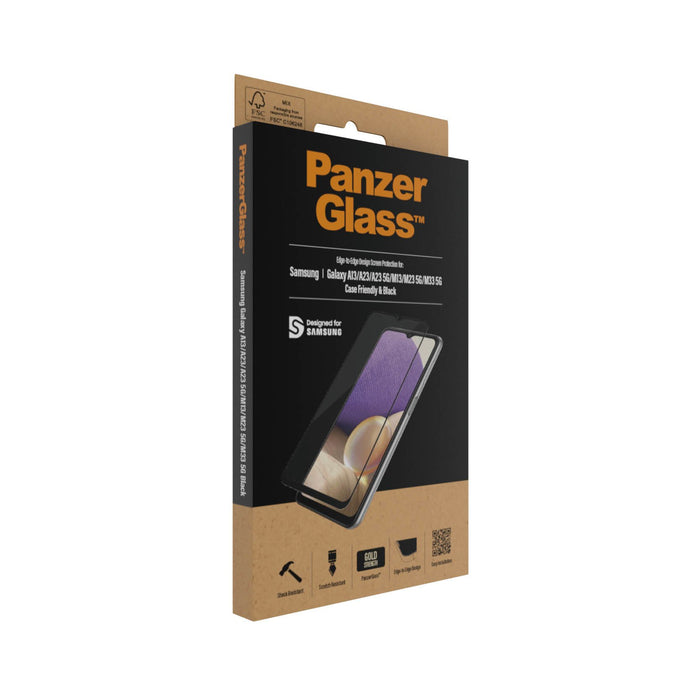 EAN 5711724073069 - PanzerGlass ® Screen Protector Samsung Galaxy A13 | A23 | A23 5G | M13 | M23 5G | M33 5G Protector de pan imagen 4
