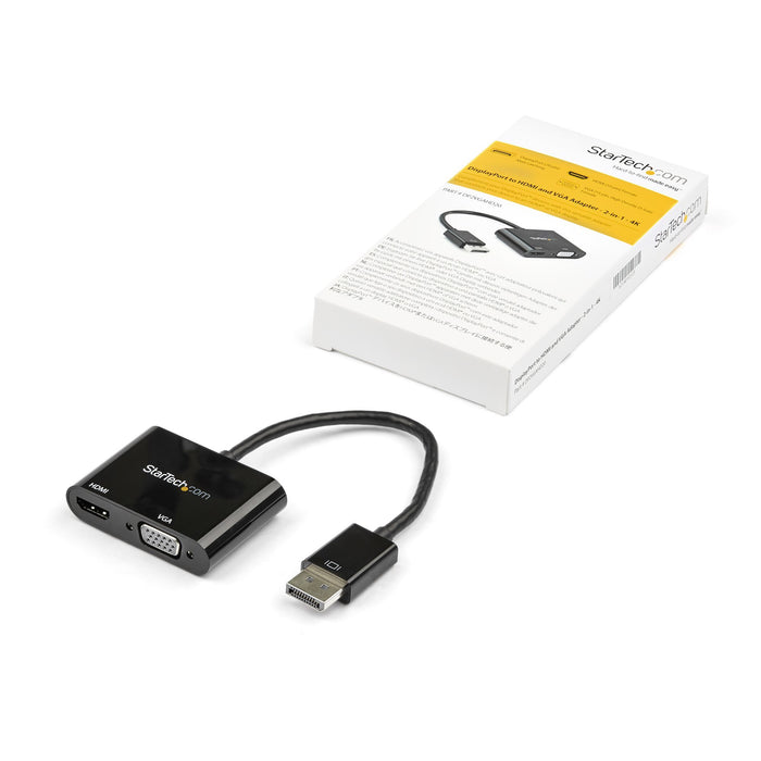 EAN 0065030884419 - StarTech.com DP2VGAHD20 adaptador de cable de vídeo HDMI + VGA (D-Sub) Negro imagen 5