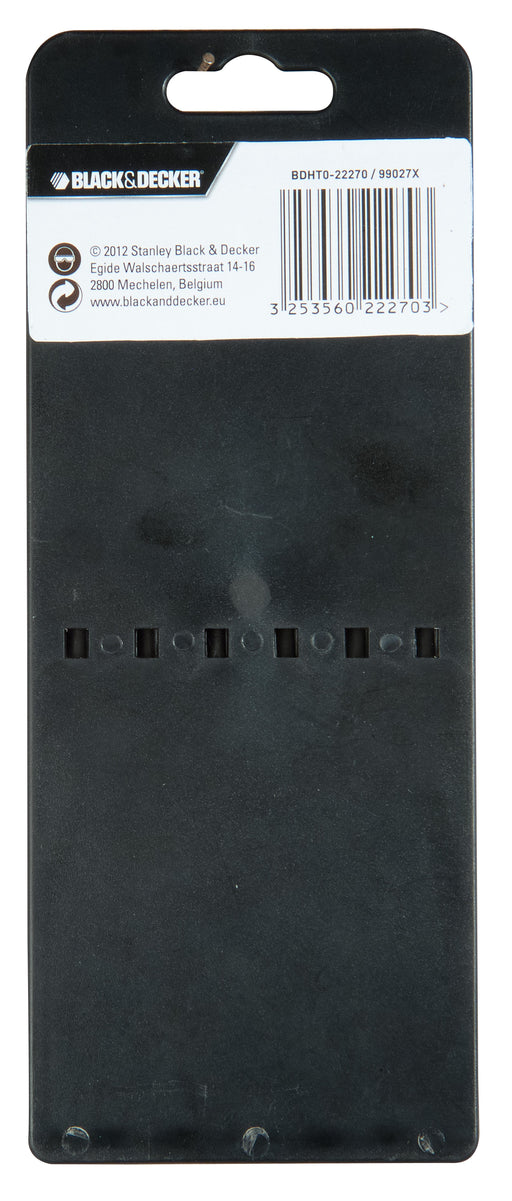 EAN 3253560222703 - Black & Decker BDHT0-22270 lima y escofina Set de limas imagen 2