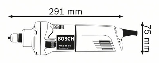 EAN 3165140584814 - Bosch 0 601 220 100 amoladora recta y rectificadora de matriz 10000 RPM 650 W imagen 2
