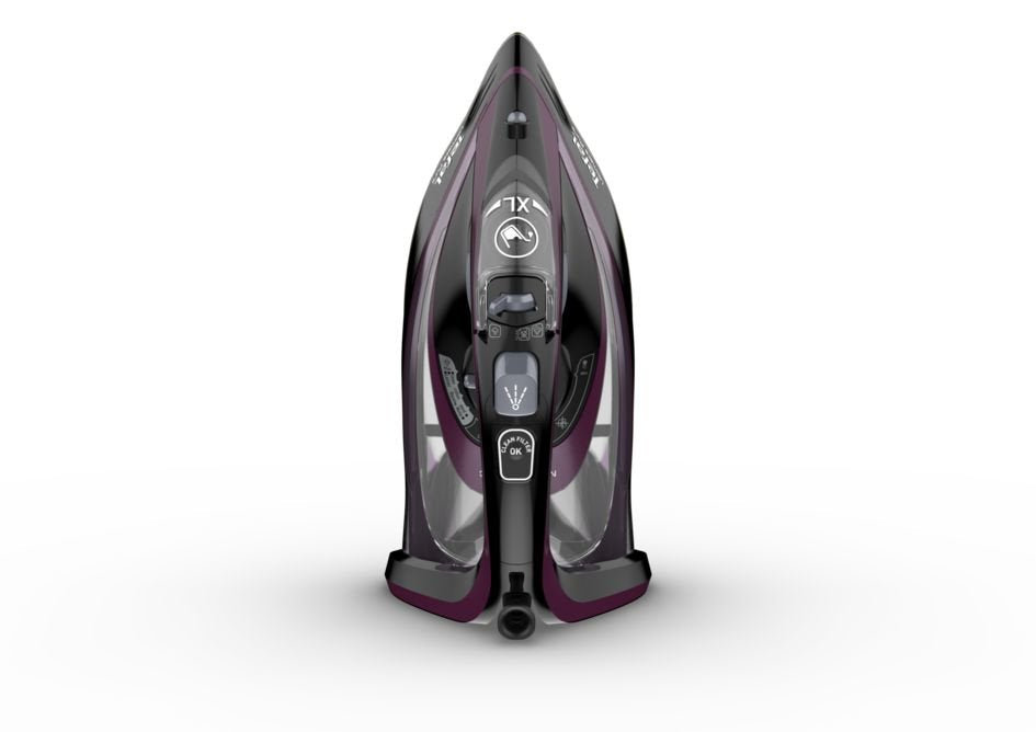 EAN 3121040070888 - Tefal Ultimate Pure FV9835 plancha Plancha vapor-seco Suela Durilium Autoclean 3000 W Púrpura imagen 10