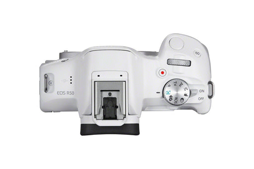 EAN 4549292205282 - Canon EOS R50, White + RF-S 18-45mm F4.5-6.3 IS STM Kit MILC 24,2 MP CMOS 6000 x 4000 Pixeles Blanco imagen 2