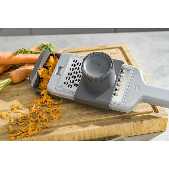 EAN 4009839641206 - ZWILLING 36610-004-0 cortador de verduras en espiral o rallador manual Rallador plano Gris imagen 7