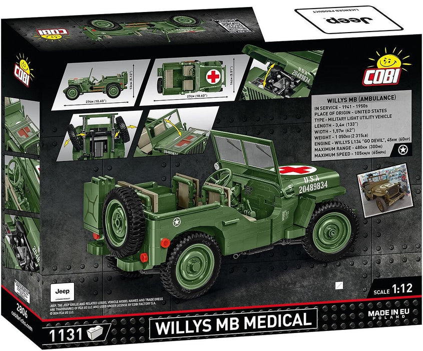 EAN 5902251028060 - COBI Willys MB Medical imagen 13
