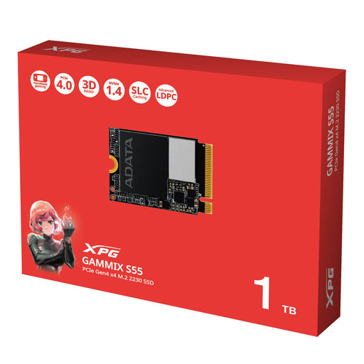 EAN 4711085942357 - XPG SGAMMIXS55-1T-C unidad de estado sólido 1 TB M.2 PCI Express 4.0 NVMe 3D NAND imagen 2