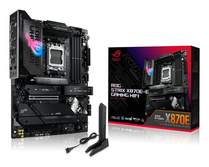 EAN 4711387724163 - ASUS ROG STRIX X870E-E GAMING WIFI AMD X870E Zócalo AM5 ATX imagen 1