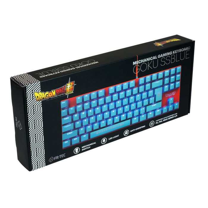 EAN 8436563093869 - Blade Gaming Dragon Ball Super teclado Juego USB QWERTY Azul, Naranja imagen 4