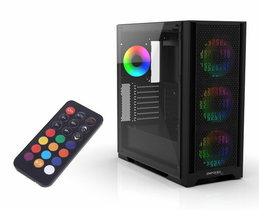 EAN 8681949014635 - Inca EMG-15XB carcasa de ordenador Midi Tower Negro imagen 1