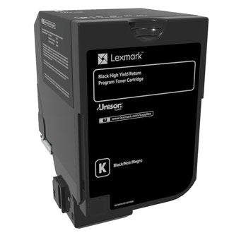 EAN 0734646608503 - Lexmark 84C2HK0 cartucho de tóner 1 pieza(s) Original Negro imagen 1