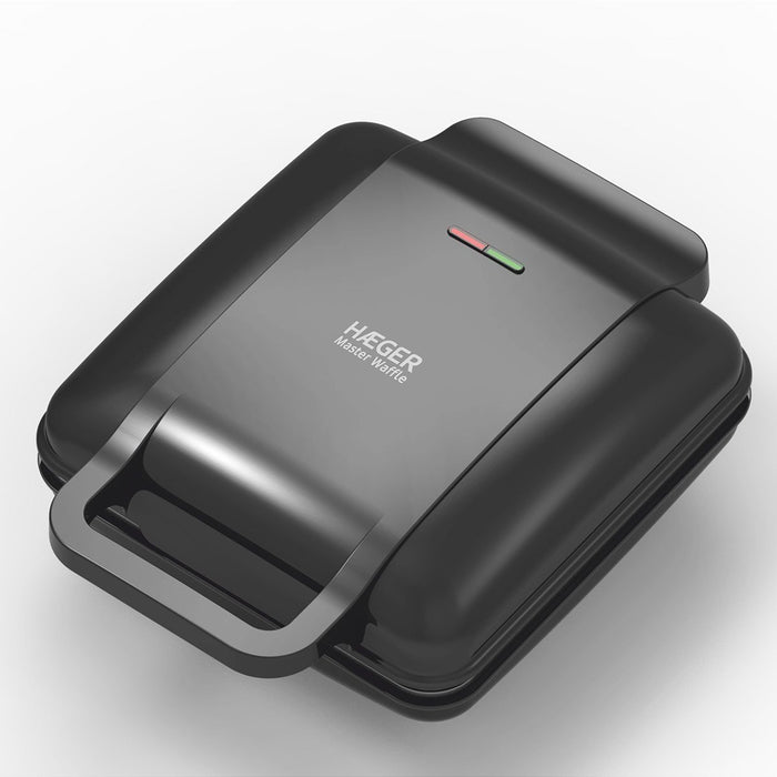 EAN 5608475024931 - Haeger WM-140.001A gofrera 2 barquillo(s) 1400 W Negro imagen 2
