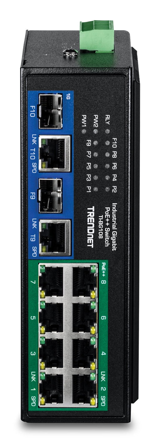 EAN 0710931162943 - Trendnet TI-BG108 switch Gigabit Ethernet (10/100/1000) Energía sobre Ethernet (PoE) Negro imagen 2