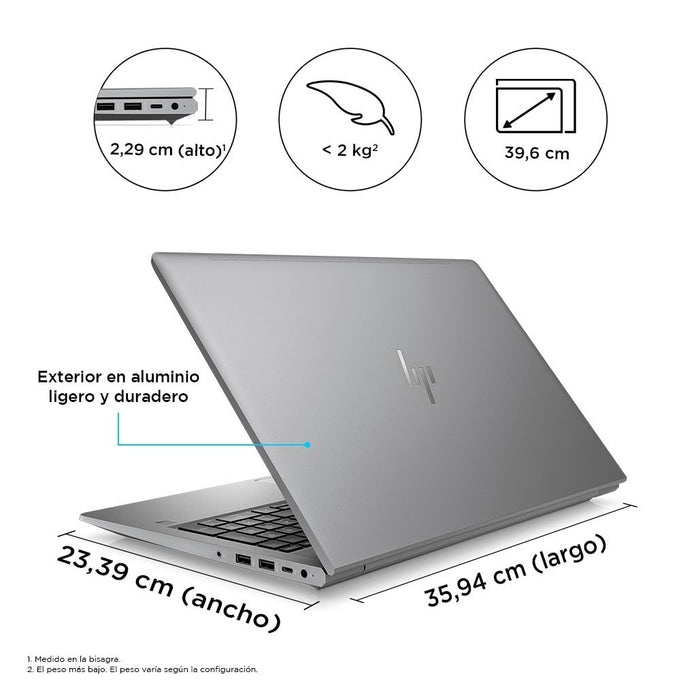 EAN 197961445121 - HP ZBook Power 15.6 G10 Intel® Core™ i7 i7-13700H Estación de trabajo móvil 39,6 cm (15.6") Full HD 16 GB  imagen 16