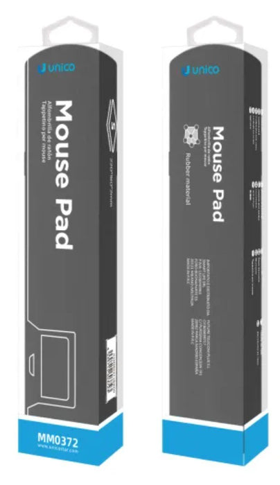 EAN 8435719603723 - UNICO MM0372 alfombrilla para ratón Negro imagen 2